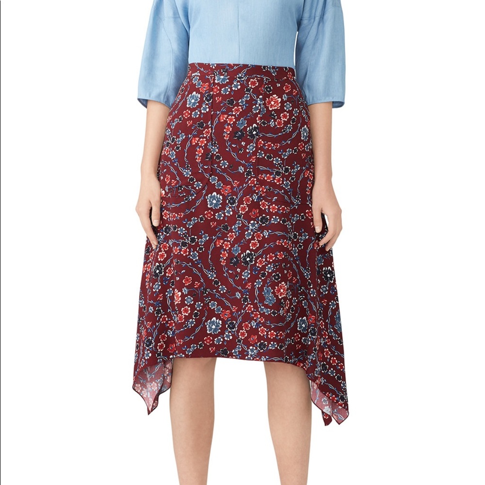 See by Chloe Floral Ribbons Skirt